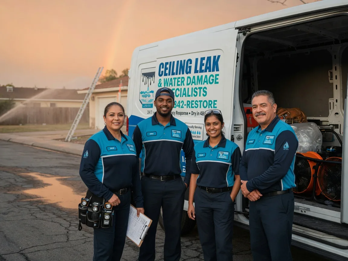 Ceiling Leak Cleanup company in Stewartville, MN
